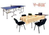 Multi Purpose Weatherproof Ping Pong Table Outdoor / Indoor With Lock Guard System