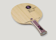 Palos de encargo de los tenis de mesa de la madera contrachapada de la suave al tacto 7, paletas profesionales del ping-pong
