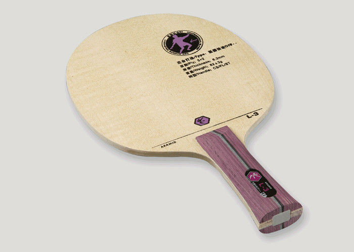 cuchillas del ping-pong de la madera contrachapada de la cuchilla 7 de los tenis de mesa del grueso de 6.2m m para la competencia