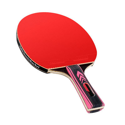 Raquetas de goma inversa doble y fibra de carbono para tenis de mesa con un rendimiento inigualable garantizado
