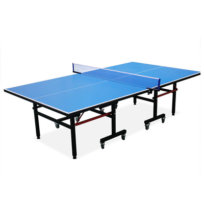 El tablero al aire libre del top de SMC de la tabla de los tenis de mesa del OEM que dobla fácil azul movible monta